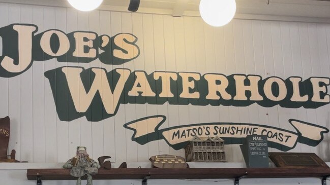 Inside the repurposed Joe's Waterhole pub in Eumundi, now Matso's.