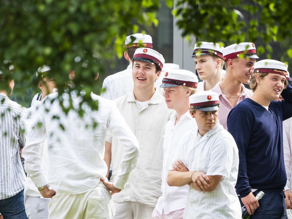 The future king looked just like any other teenager. Photo: Getty Images.