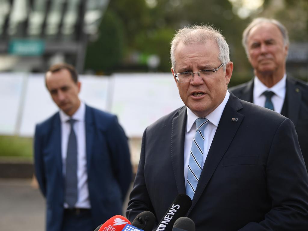 Prime Minister Scott Morrison will issue a blunt warning that tensions are rising across the region. Picture: Joel Carrett