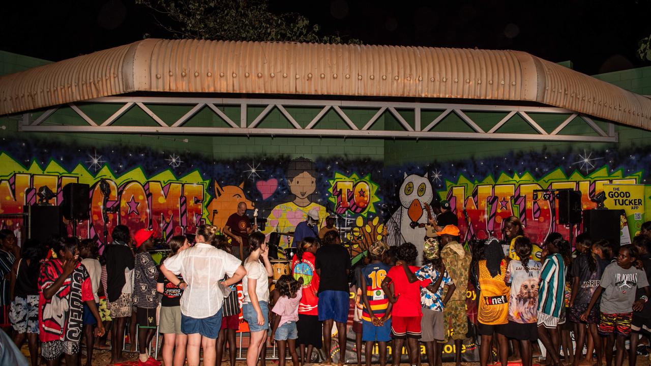 Wadeye welcomed back Yidiyi festival for the third time in 2024, featuring sport, music, and cultural dancing. Picture: Pema Tamang Pakhrin