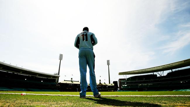 The number 11 looks good on Gurinder Sandhu. Picture: Matt King/Getty Images.