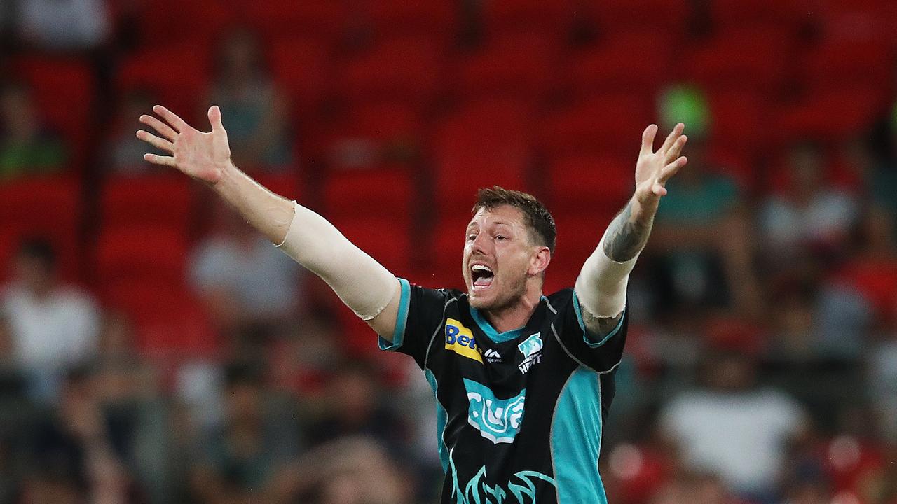 Big appeal from Heat's James Pattinson during last season’s Big Bash League