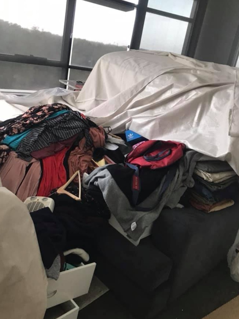 Residents say their homes have been trashed in the investigation. Picture: Nika Khodjatesh