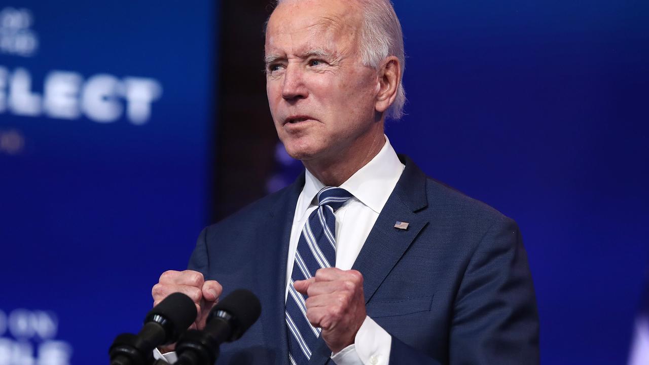 Biden is ahead by almost 150,000 votes in Michigan. Yeah, he’s won that one. Picture: Joe Raedle/Getty Images/AFP