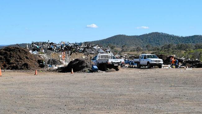 TRIP TO THE TIP: Gympie’s Bonnick Rd dump has a limited life span and while the council has identified land in the Toolara state forest for a super dump, it may go a different way with future waste disposal in this region. Picture: Scott Kovacevic