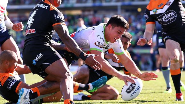 Joseph Tapine will miss the final two weeks of the season. (Photo by Mark Nolan/Getty Images)