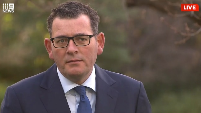 Daniel Andrews says calls to rename the state are 'ridiculous' (9 News)