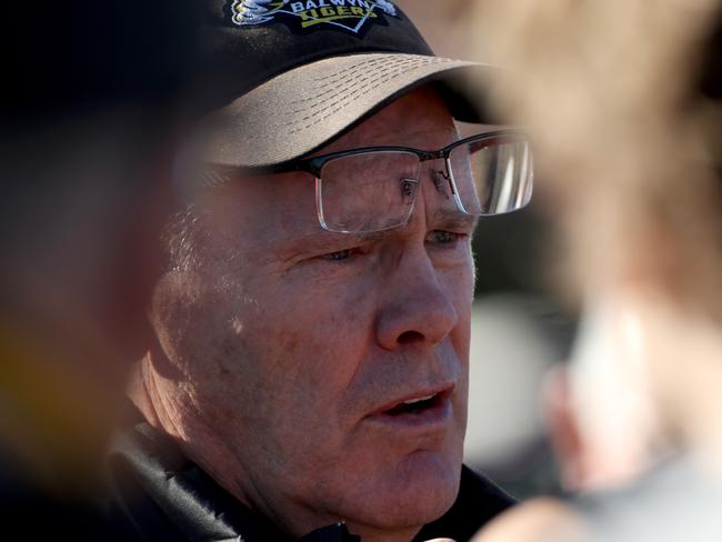 Balwyn coach Rodney Eade is a fan of Cooper Sharman. Picture: Mark Dadswell/AAP