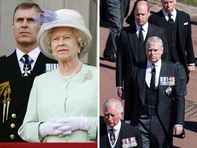 Prince Andrew will attend service for Prince Philip.