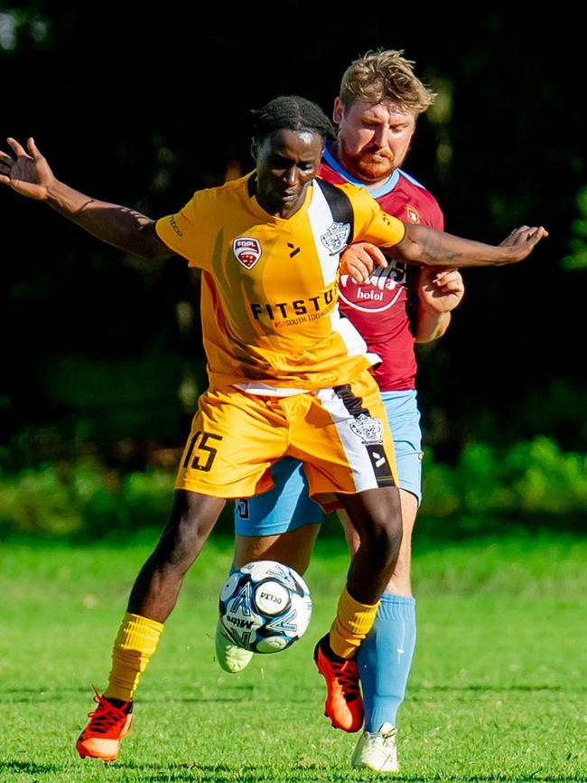 Action from the West Wanderers and St Albans FQPL 3 Darling Downs match. Picture: DSL Photography