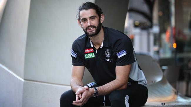 Brodie Grundy is determined to be a Collingwood Hall of Famer. Picture: David Caird