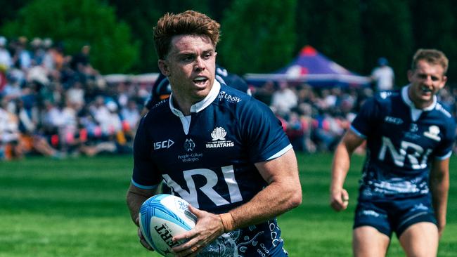 Action from the Waratahs v Brumbies trial. Picture: Waratahs Media