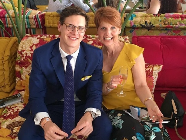 Mitch Larkin with his mum Judy.