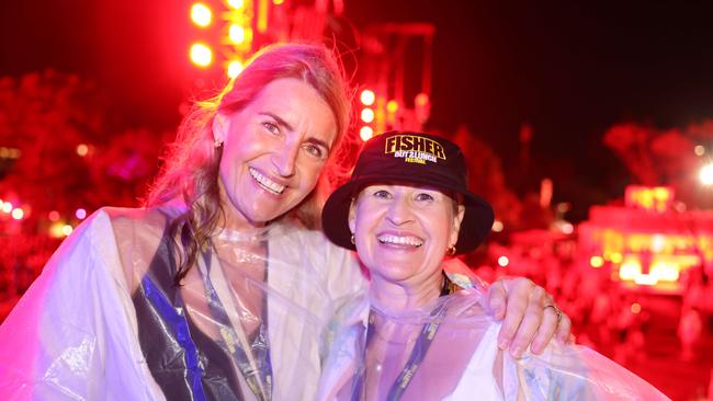 Melissa Bernard and Michelle Neyland at the Out 2 Lunch Festival 2025 on Saturday at Broadwater Parklands Southport for Gold Coast at Large. Picture, Portia Large.