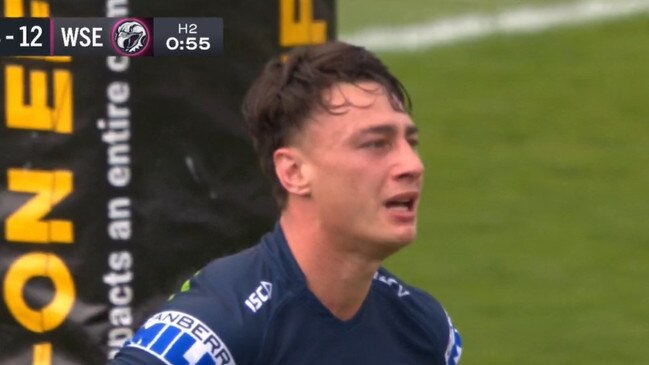 Charnze Nicoll-Klokstad goes out a winner. Photo: Fox Sports