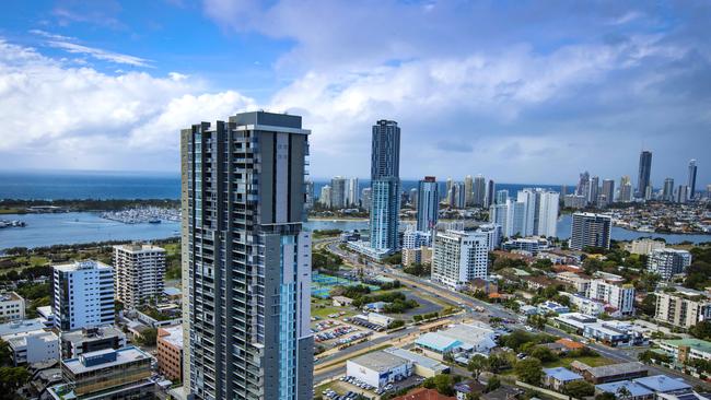 It turns out Brisbanites love coming to the Gold Coast Picture: NIGEL HALLETT