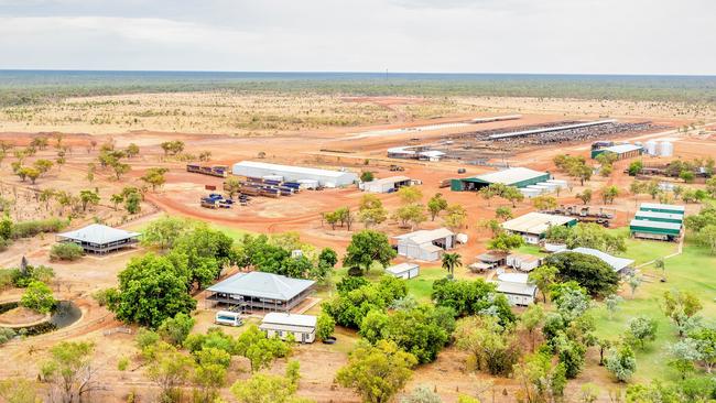 Maryfield Station, 200km south of Katherine in the Northern Territory, was sold in a huge $175m deal. Picture: Supplied