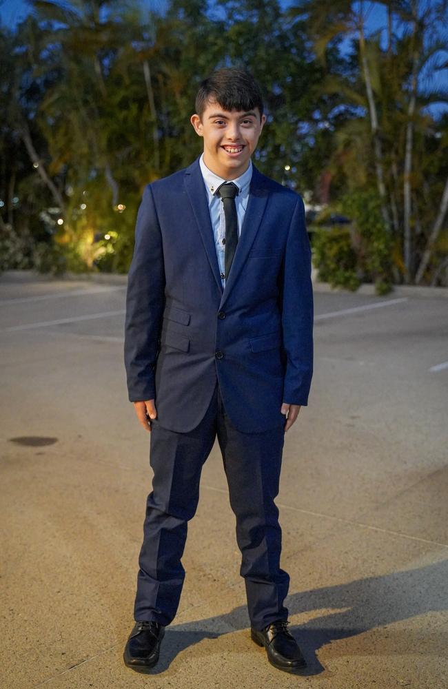 Seb Cali at the Mackay North State High School formal at Windmill Function Centre, November 19, 2021. Picture: Heidi Petith