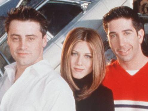 Cast of Friends. 1997 tv series headshot actor actress  Lisa Kudrow, Matt LeBlanc, Jennifer Aniston, David Schwimmer, Matthew Perry, Courteney Cox.