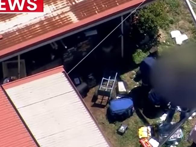 A man is believed to have been shot by police in Sydney’s west. NSW police say initial reports suggest the man was shot during a confrontation with officers. A police operation is still under way at Acacia Ave, St Marys. Picture: 7News