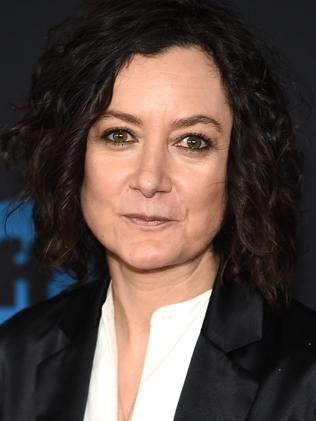 Sara Gilbert played Darlene in Roseanne. Picture: Getty Images