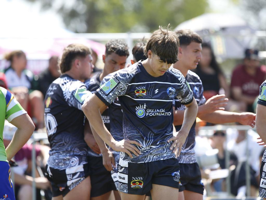 Koori Knockout - Day 4 Boys 17s GF La Perouse Panthers v Bundjalung Baygals Monday, 7 October 2024 Hereford St, Bathurst NSW 2795, Australia, Picture Warren Gannon Photography