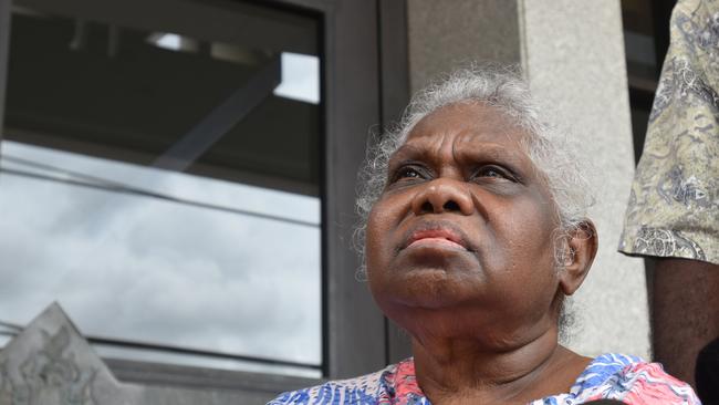 Mirarr Traditional Owners Yvonne Margarula met with the NT Chief Minister and Mining Minister on Friday, April 19, over the proposed Jabiluka  mine lease extension. Picture: Zizi Averill