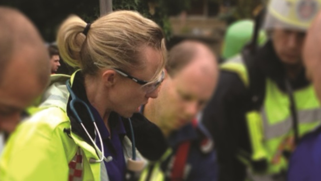 Sydney paramedic Sandy Macken has lost six colleagues to suicide as the trauma of the job took its toll. Picture: Supplied