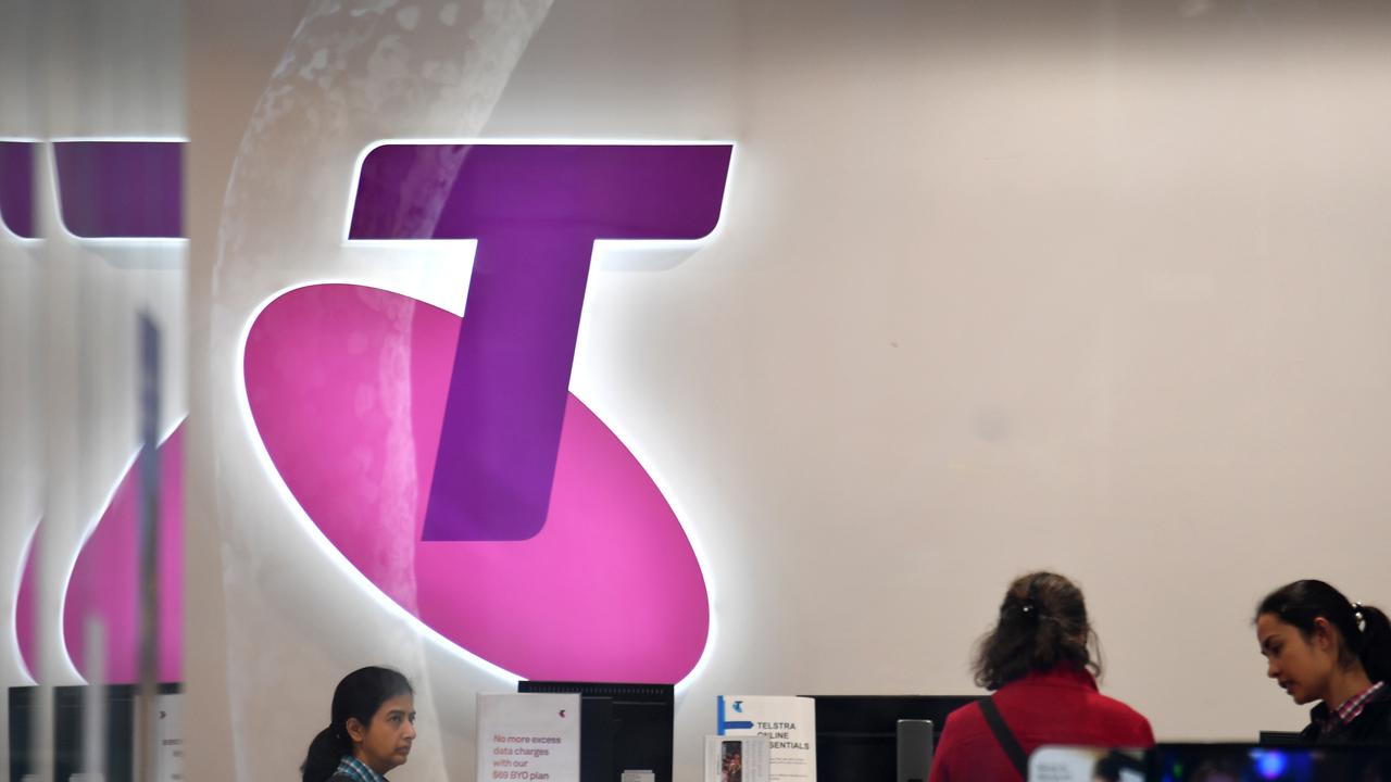 Telstra store. Picture: file photo.