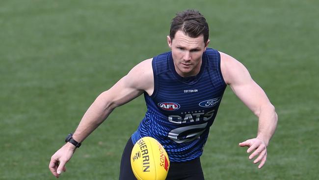 Patrick Dangerfield hasn’t dominated at GMHBA Stadium in the past two weeks as expected.