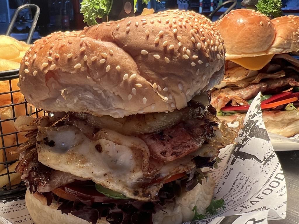 Zarby's Cafe is known for its burgers, with the Fonzie Burger being a particular favourite.