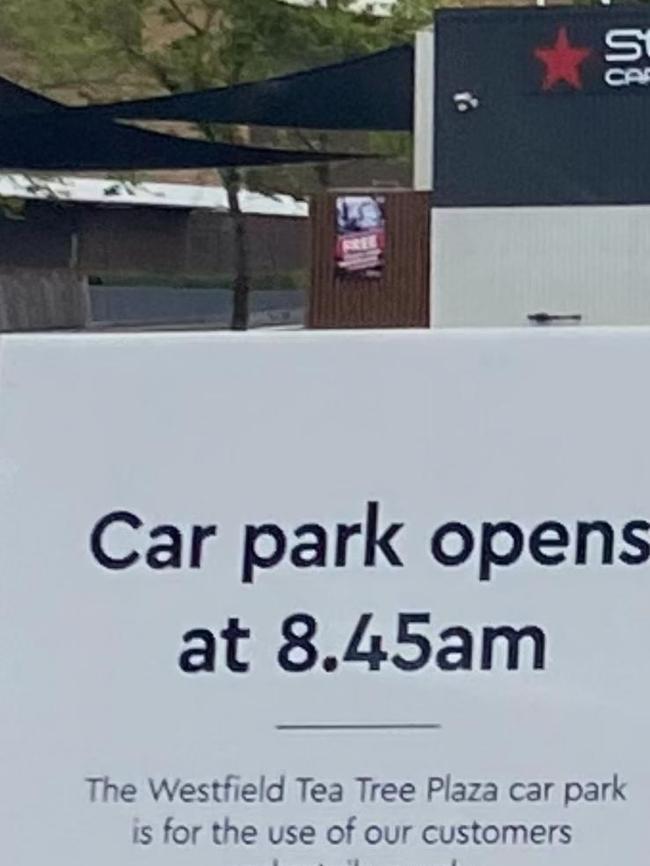 Effective November 1, the car park adjacent to the bus interchange will not open until 8.45am each morning.