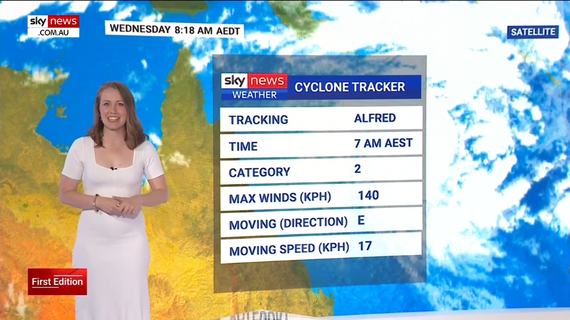 Analysis: Tropical Cyclone Alfred currently tracking south off Queensland’s coast