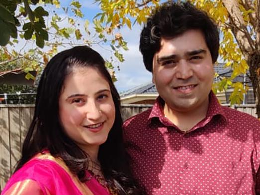 VIC REAL ESTATE: Anuradhika Dogra and Salil Dogra (left to right) overcame a difficult period during the Covid lockdowns through traditional Hindu system of architecture. Photo: Supplied