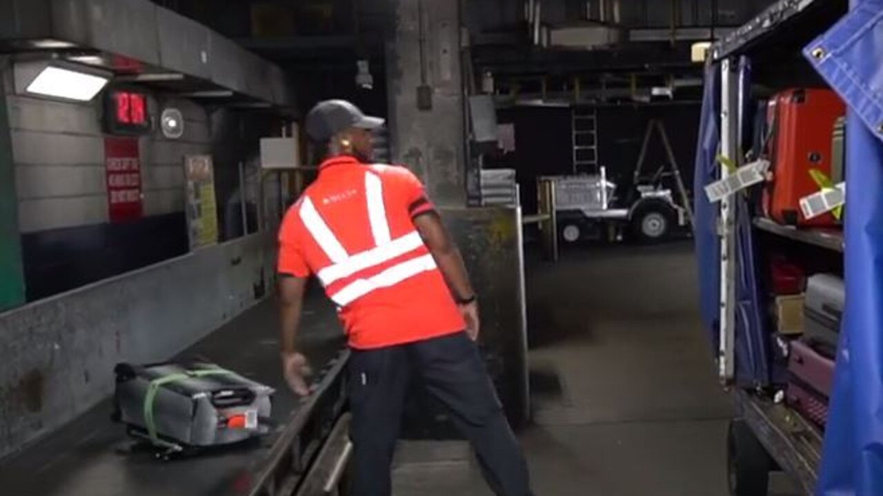 Ground crew can then avoid blockages by spreading the bags out