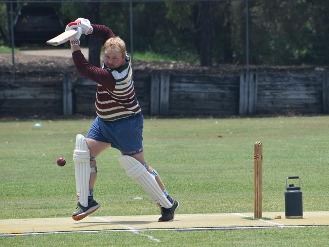 Baralaba Bullshitters versus Mackenzie River at Rockhampton Cricketâ€™s Country Carnival on January 25, 2025.