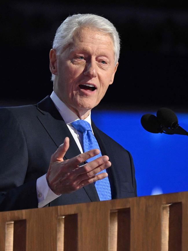 Bill Clinton. Picture: AFP