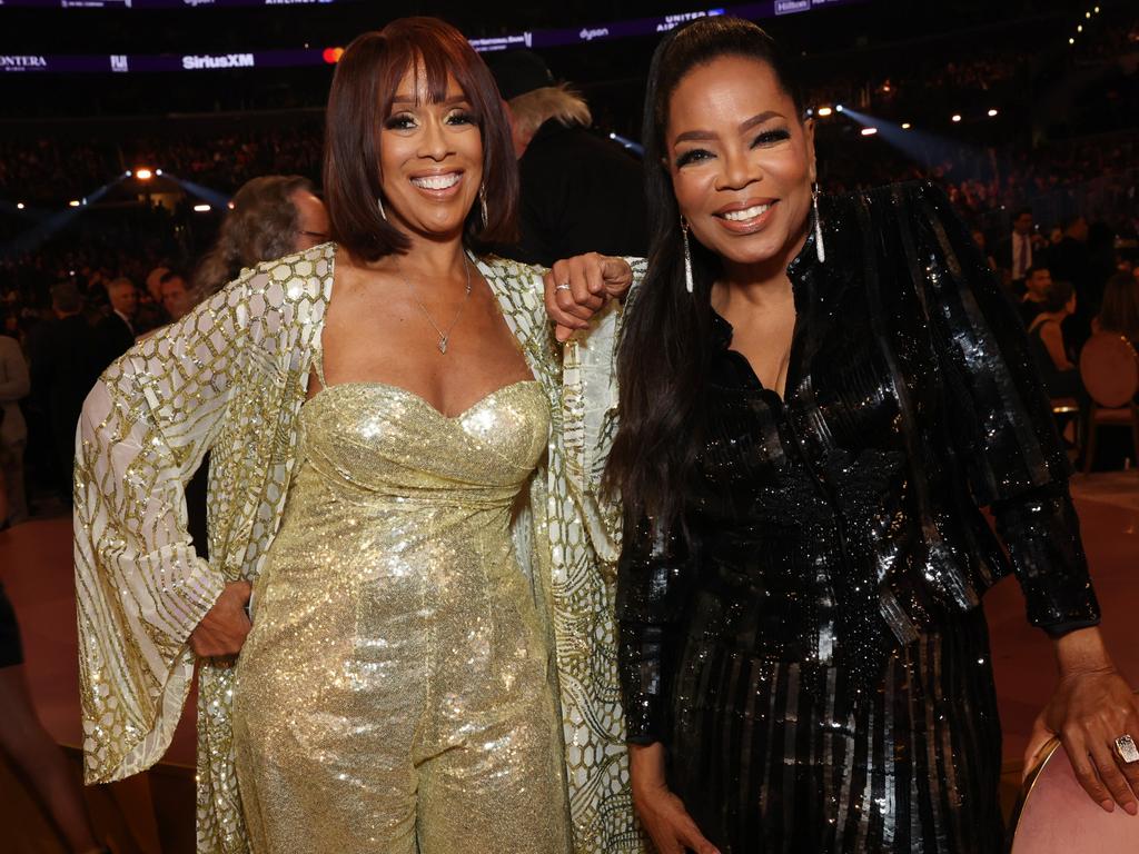 Gayle King (left) revealed Oprah Winfrey has been ill. Picture: Monica Schipper/Getty Images for The Recording Academy