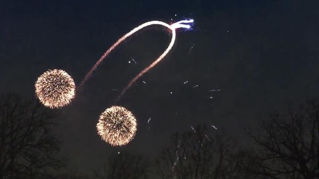 Happy ending to Glasgow fireworks display