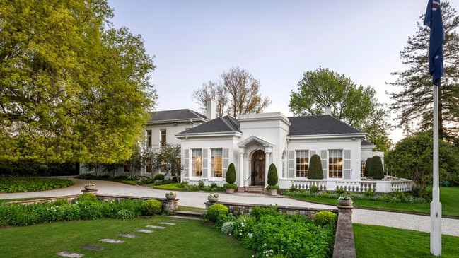 62 Clendon Rd, Toorak, is chasing Melbourne’s house price record with a $96m-$105m asking price.