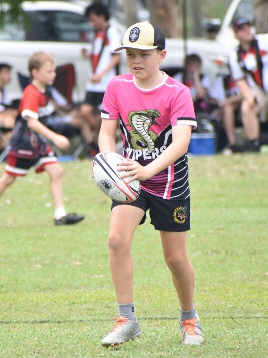 Action from the Red Rooster Junior Touch Carnival at Cyril Connell Fields, Rockhampton, on November 5, 2022.