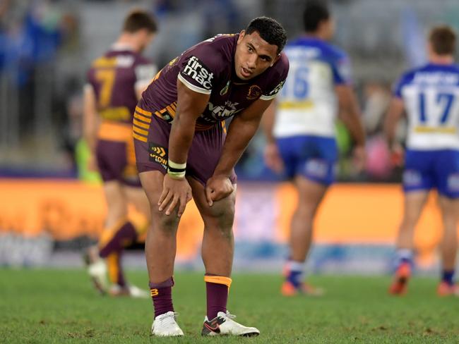 The SuperCoach axe is out for Tevita Pangai Jr. Picture: AAP