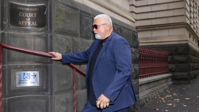 He sued the broadcaster over an article in 2019 that reported allegations he threatened to kill lawyer turned police snitch Nicola Gobbo. Picture: NCA NewsWire / Aaron Francis