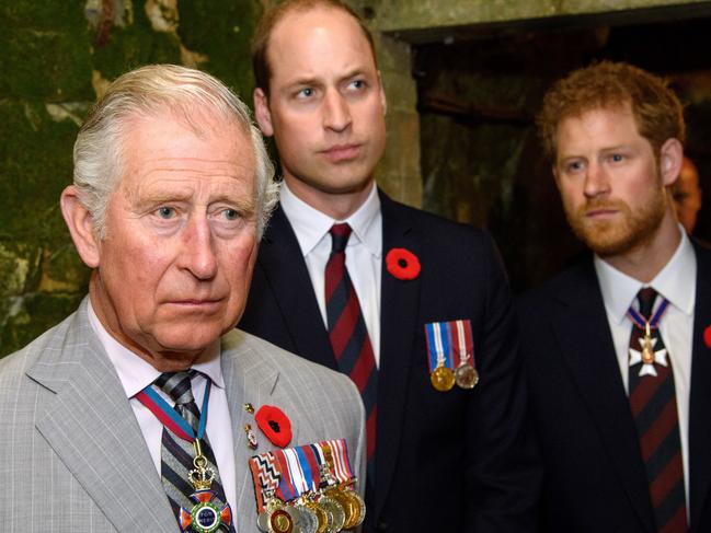 Prince Harry can’t win in the war against the palace. Picture: Tim Rooke – Pool/Getty Images