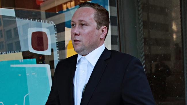 Michael Dudley leaving Sydney Downing Centre Court. Picture: NCA NewsWire / Adam Yip