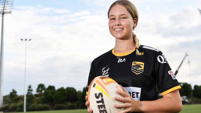 Sunshine Coast Falcons captain Makayla Everding. Picture: Patrick Woods.