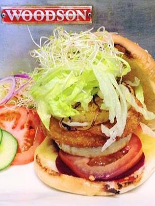 Gumtree Cafe vege burger.