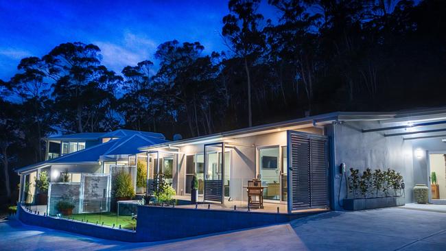 This Tinderbox property was converted from an officer space into a luxurious couple retreat.