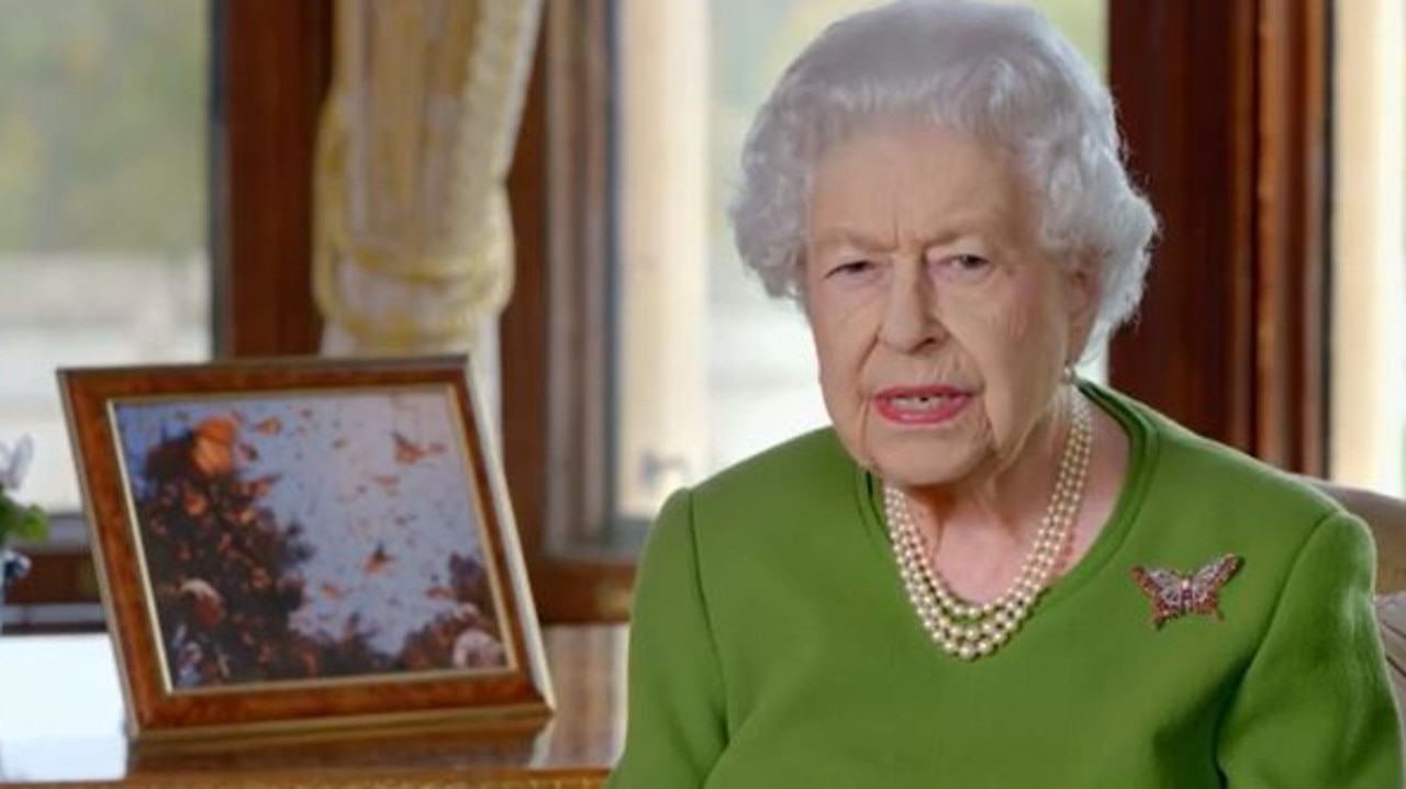 Queen Elizabeth appeared at COP26 by video message on November 1, 2021.