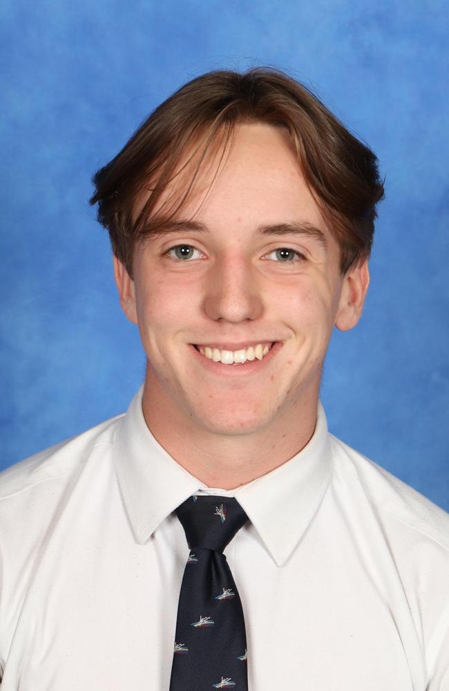 Xavier Catholic College leader Zachariah Sullivan. Picture: Contributed